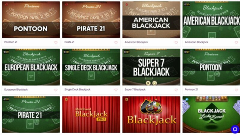 Slots Paradise blackjack games